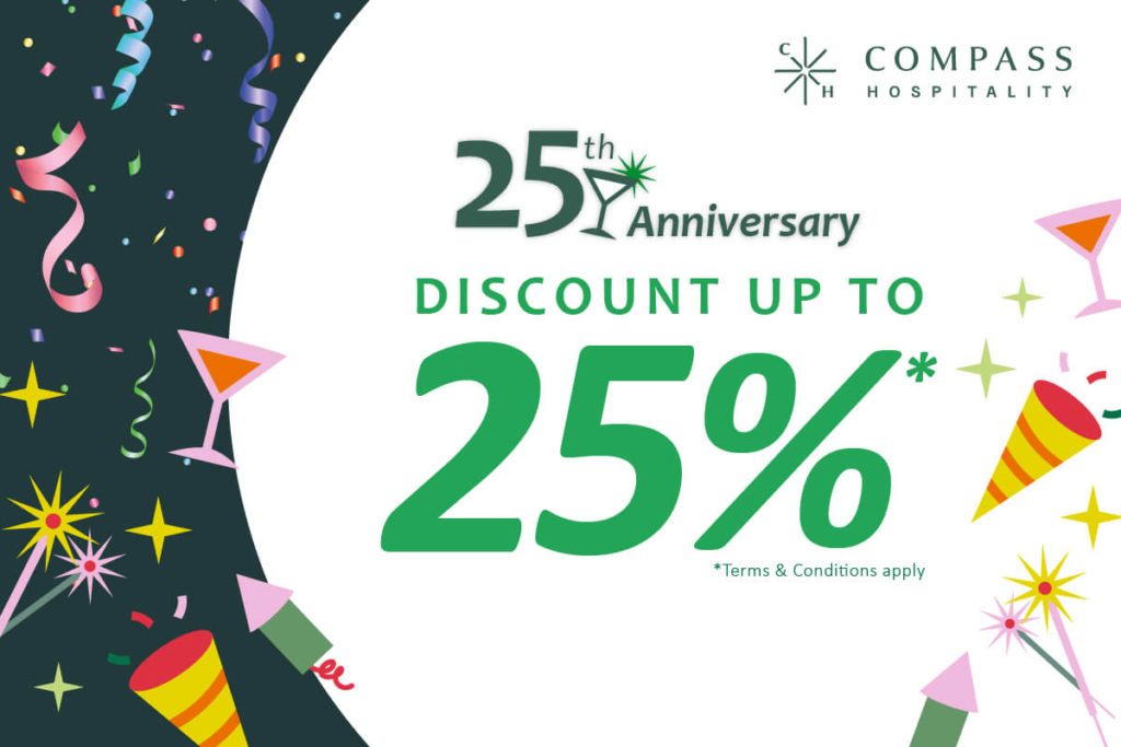 25th Anniversary Compass Hospitality